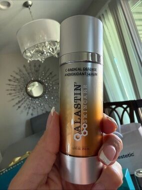 Allastin Skincare C-Radical Defense Antioxidant Serum - Gold/Silver